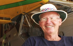 Peter Graichen with his Oshkosh/Lindy Award winning Kitfox.